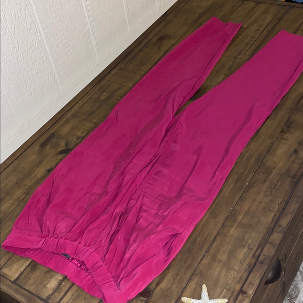 Straight leg trousers